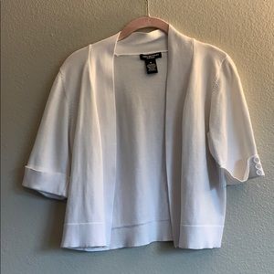 White short cardigan